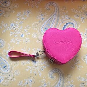Pandora Vibrant Pink Heart Jewelry Box